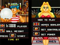 une photo d'Ã©cran de League Bowling sur SNK Neo Geo